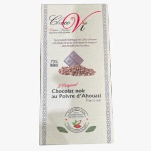 CHOCOVI CHOCOLAT TABLETTE 100G SAVEUR POIVRE